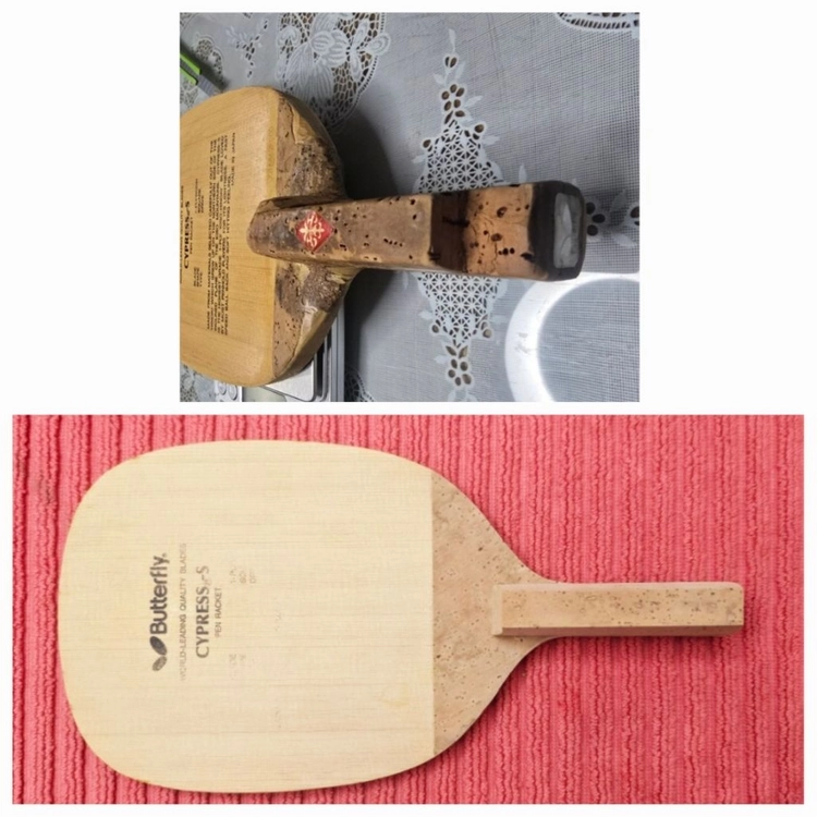 탁구라켓 완벽수리(비싼 새라켓 사지마시고 저렴하게 고쳐쓰세요)ㅡ라켓제작.수리 전문가 담당(오랜경험유명인)ㅡ외형.성능 이미지