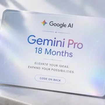 구글 제미나이 프로 Gemini Pro 18개월 구독 활성화 링크 이미지