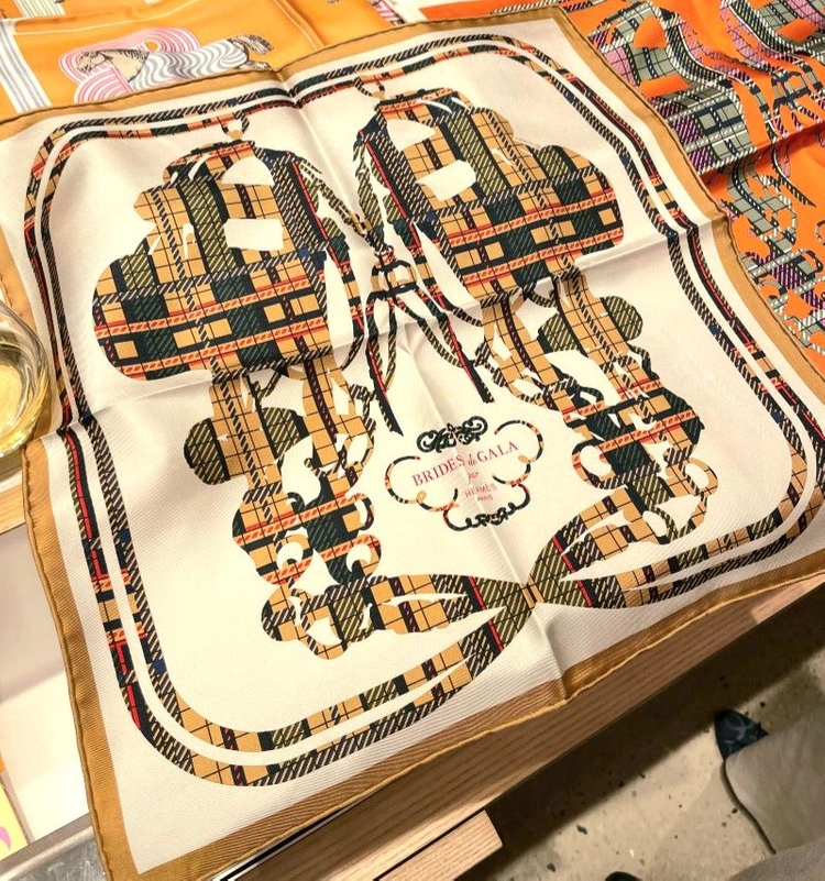 에르메스 브라이드갈라 타탄 가브로쉬 이미지