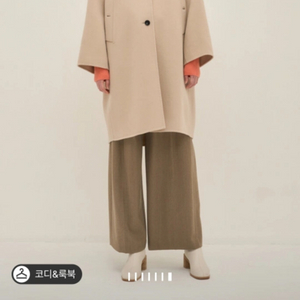 한섬 시스템 캐시미어 블렌드 발마칸 코트 이미지