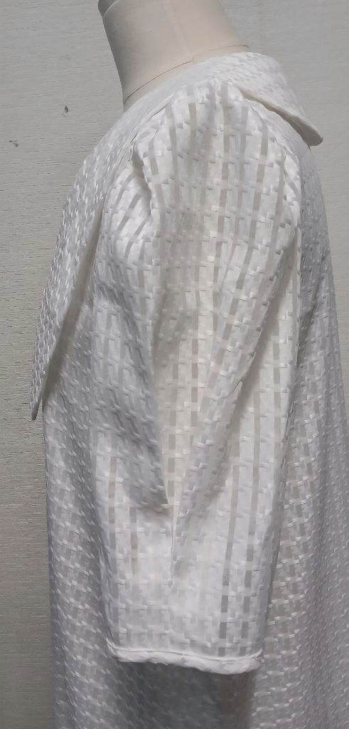Dress code 화이트 빅카라 롱 원피스 이미지