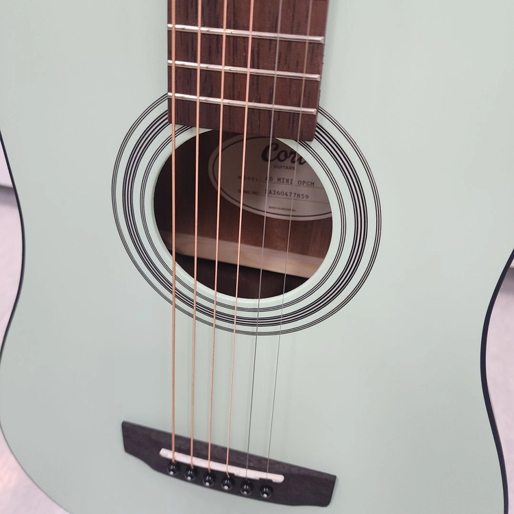 콜트 파스텔 색상 3/4 D바디 미니 Guitar AD Mini 민트 이미지