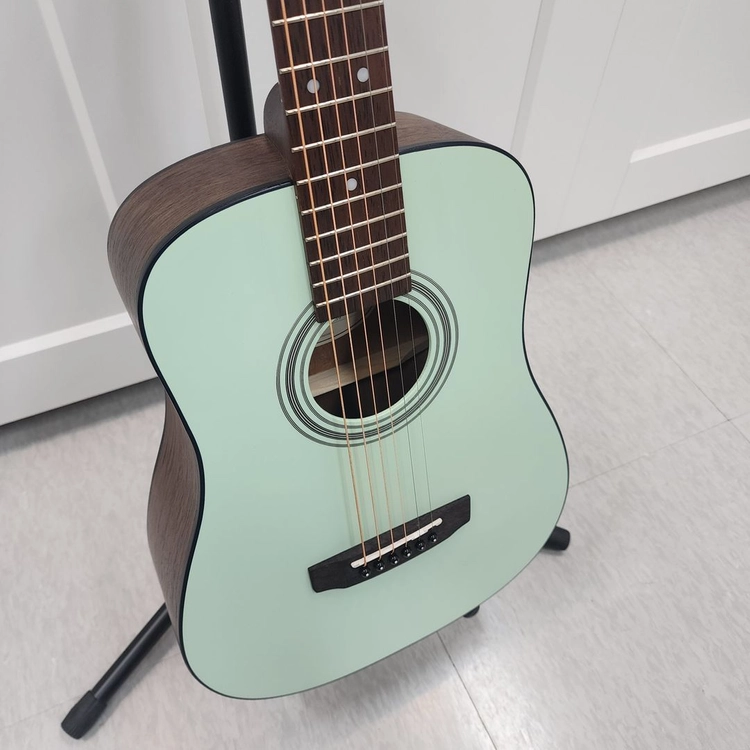 콜트 파스텔 색상 3/4 D바디 미니 Guitar AD Mini 민트 이미지
