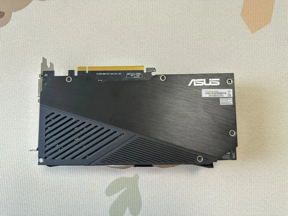 ASUS DUAL 지포스 RTX 2060 O6G EVO 6GB 팝니다 이미지