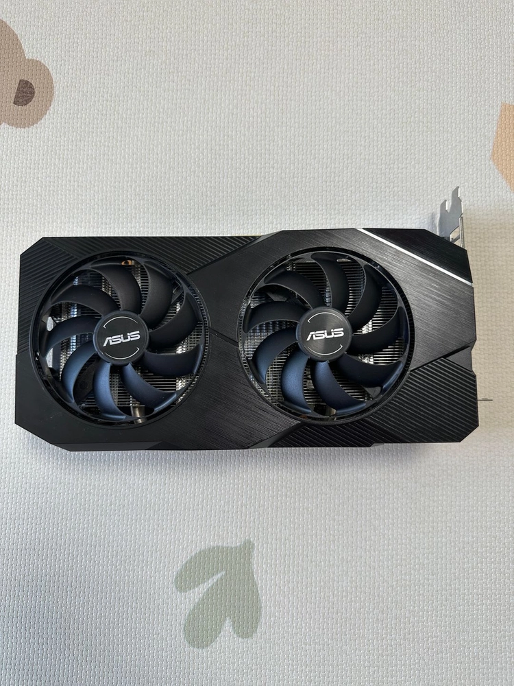 ASUS DUAL 지포스 RTX 2060 O6G EVO 6GB 팝니다 이미지