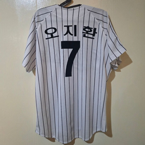 LG트윈스 구 로고 오지환 마킹 유니폼 L 이미지