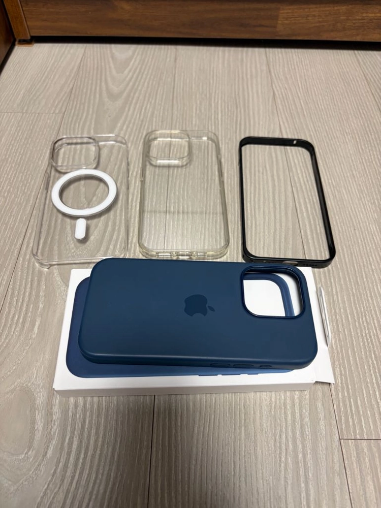 아이폰15프로 블랙티타늄 256GB 풀박스 이미지