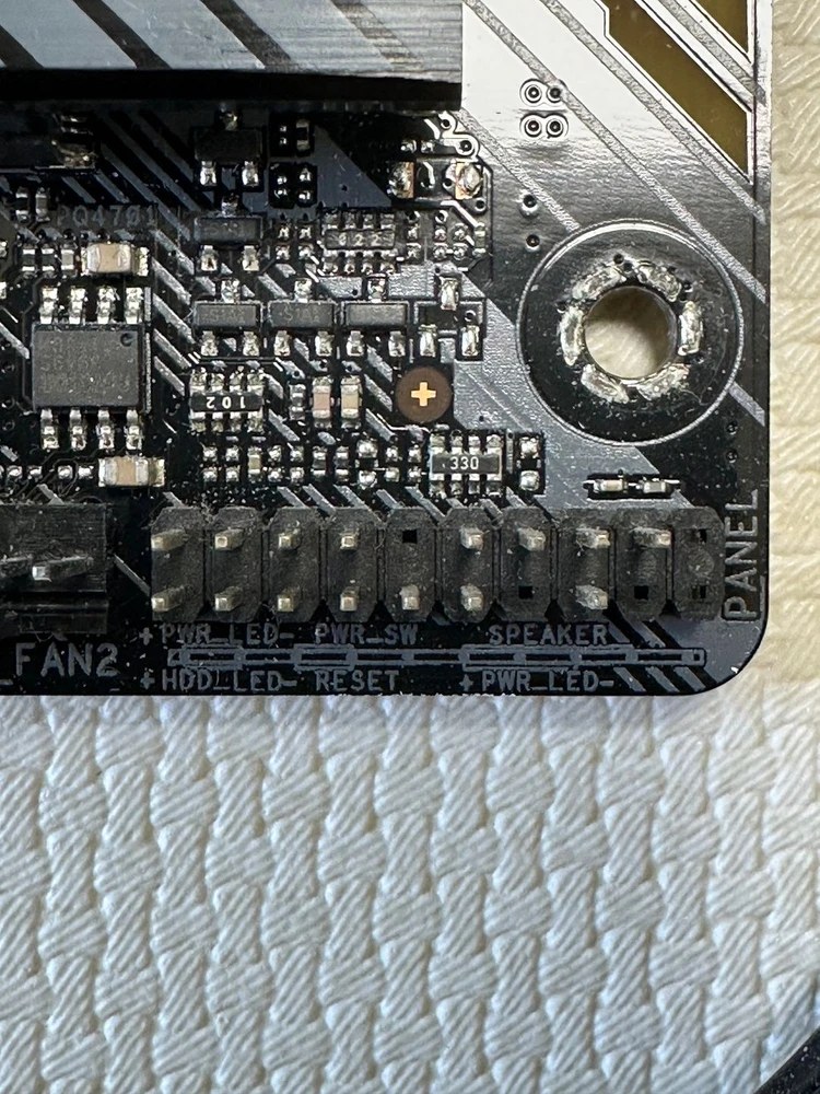 ASUS TUF GAMING B550-PLUS 팝니다 (전원 핀 이상 있음-설명 참고) 이미지
