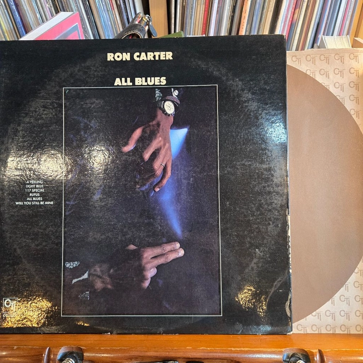 Ron Carter.all blues.74.US.초반.VG+/NM+.LP 이미지