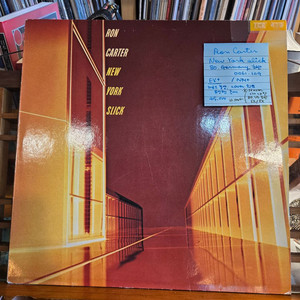 Ron Carter.New York slick.80.Germany.초반.EX+/NM+.민트급LP 이미지