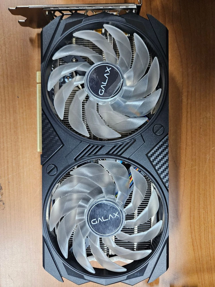 갤럭시 GALAX 지포스 RTX4060Ti EX OC D6 8G 판매합니다. 이미지