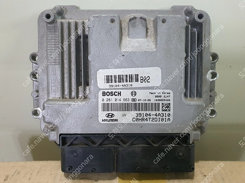 (중고) 포터2 중고 ECU (초기화완료제품) 39104-4A310 B02 / 391044A310 이미지