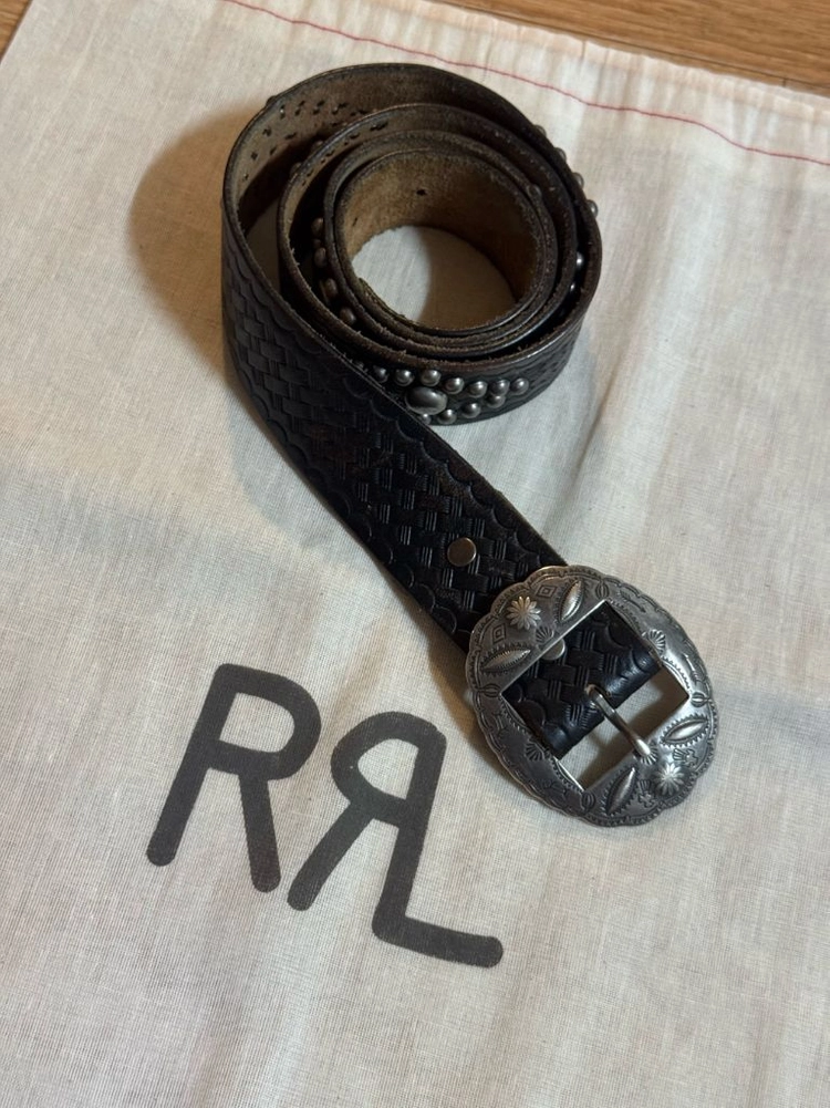 RRL 스터드 벨트 34 이미지