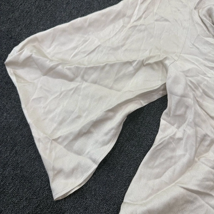 알렉산더 맥퀸 실크 탑 블라우스 이미지