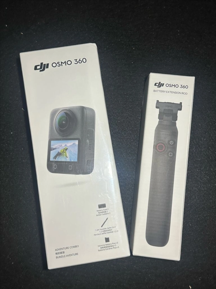 (미개봉) DJI 오즈모 360 어드벤처 콤보 + 베터리 연장 로드 - 안심되는 중고거래