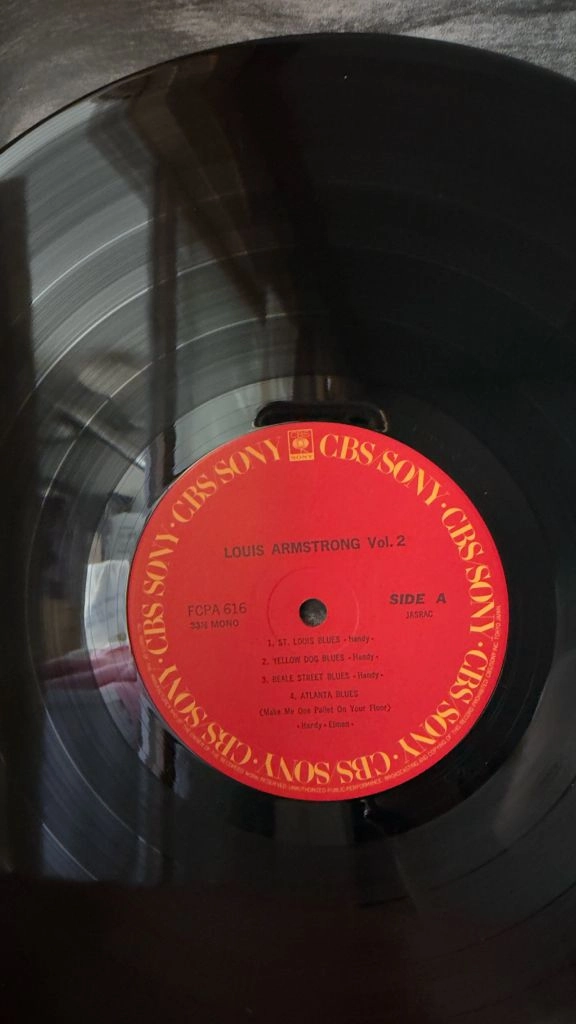 (재즈 LP,루이암스트롱,민트급알판)Louis Armstrong Vol.2 이미지