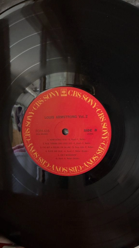 (재즈 LP,루이암스트롱,민트급알판)Louis Armstrong Vol.2 이미지