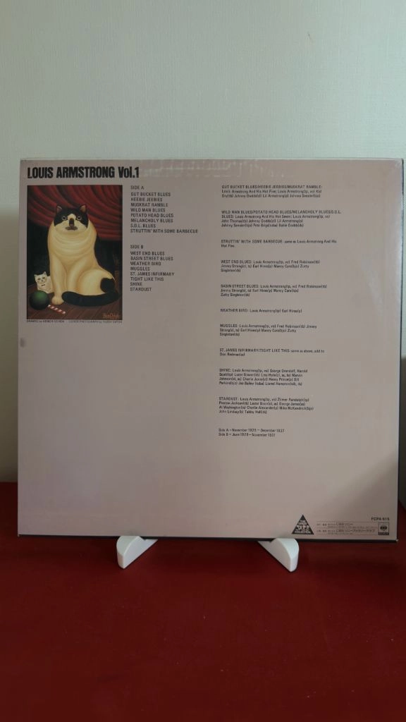 (재즈 LP,루이암스트롱,민트급알판)Louis Armstrong Vol.1 이미지