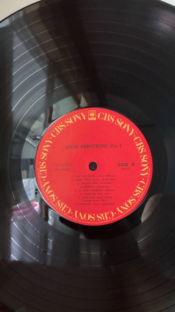 (재즈 LP,루이암스트롱,민트급알판)Louis Armstrong Vol.1 이미지