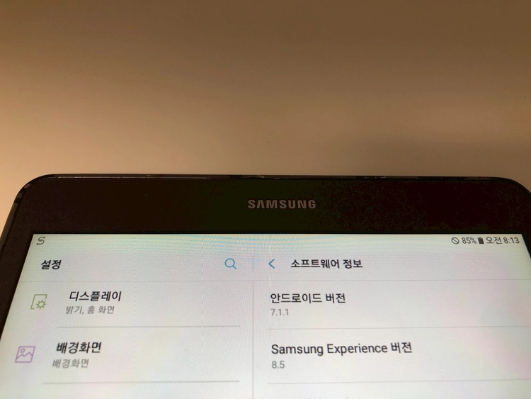 갤럭시 탭A S Pen LTE 그레이 기기(12398) 이미지