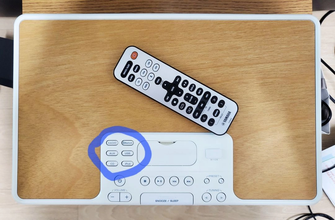 야마하 데스크탑 오디오 시스템 TSX-B232 블루투스 FM 아이팟 이미지