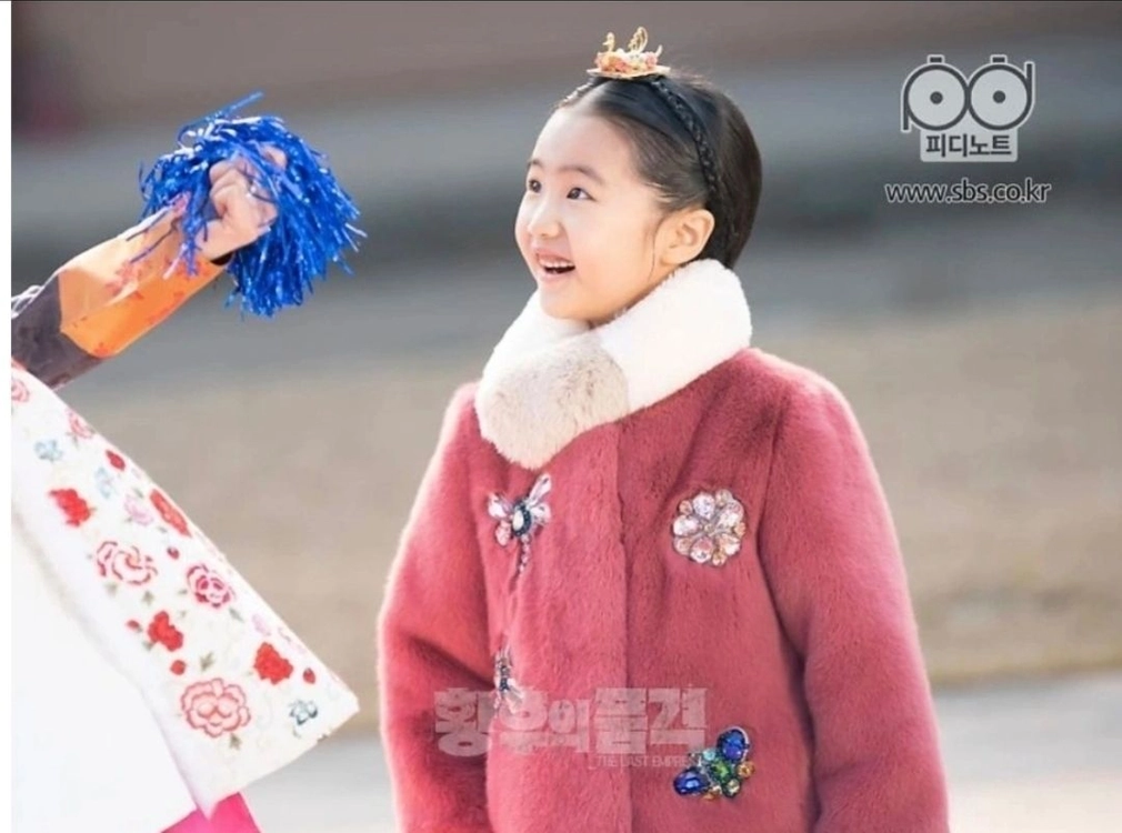 르 모티브 에코퍼 주얼리 롱 코트 4-5y 이미지