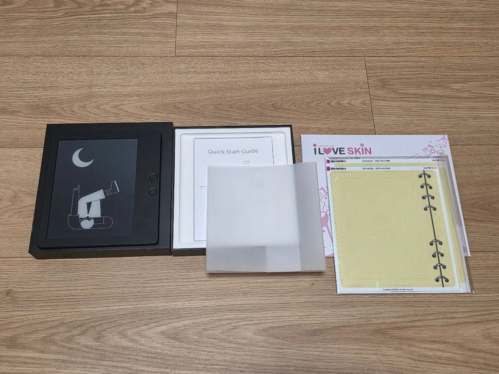 리디북스 리디페이퍼4 리페사 블랙 색상 판매합니다 이미지