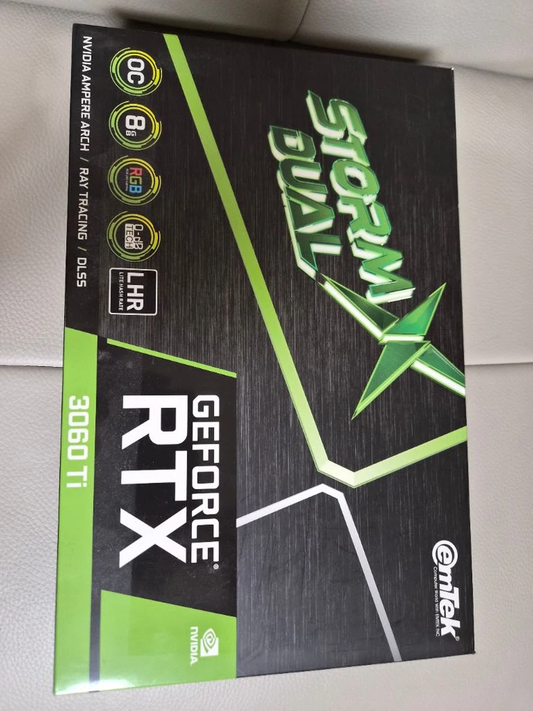 이엠택 RTX 3060Ti 8G 그래픽카드 이미지