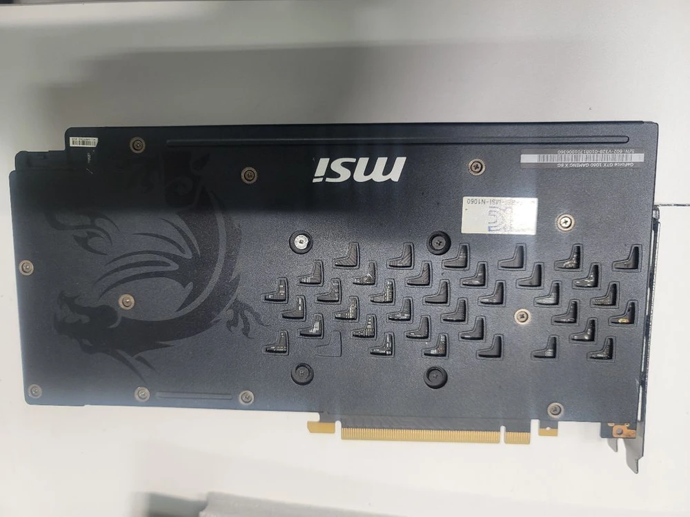 MSI GTX 1060 6GB Gaming X 최상위급 그래픽카드 지포스 이미지