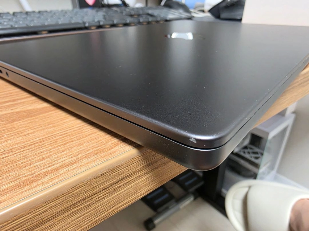 맥북프로 m3 pro 14인치 36g 풀박스(사이클 49) 이미지