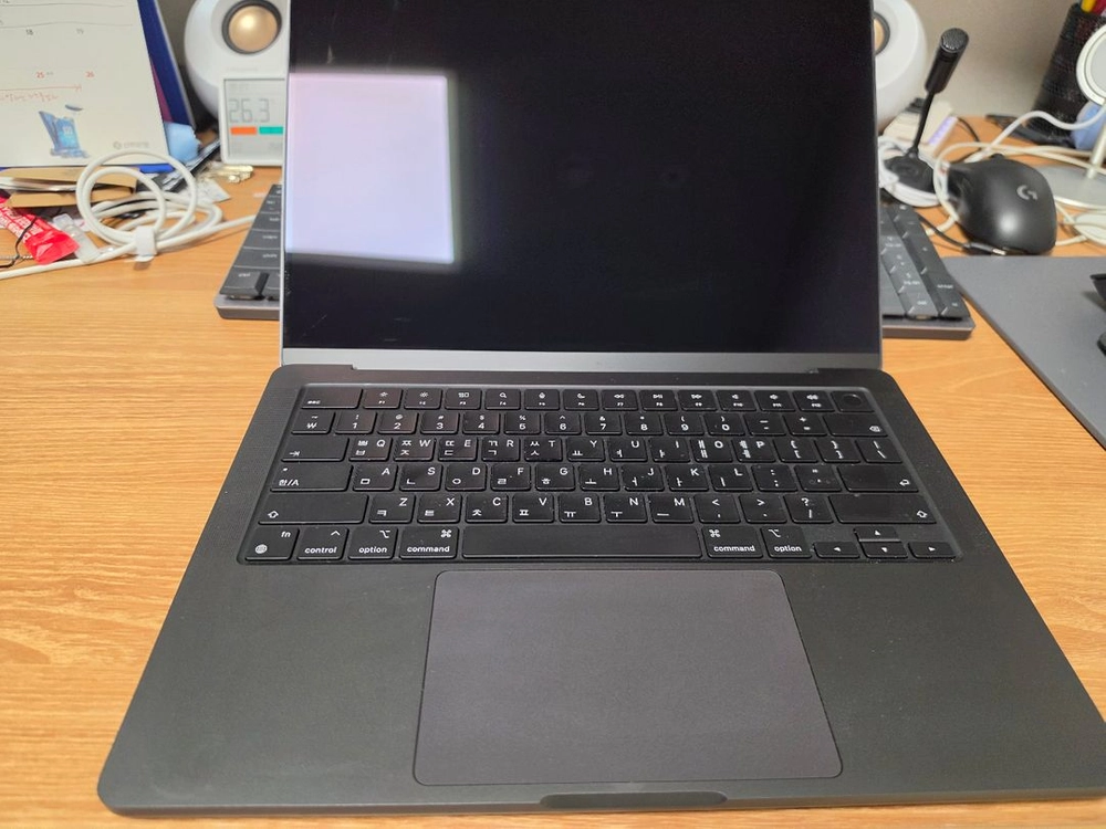 맥북프로 m3 pro 14인치 36g 풀박스(사이클 49) 이미지