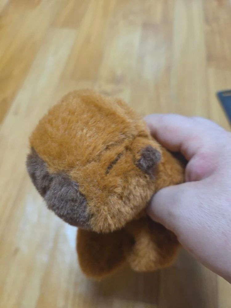 갈색 강아지 봉제인형 이미지
