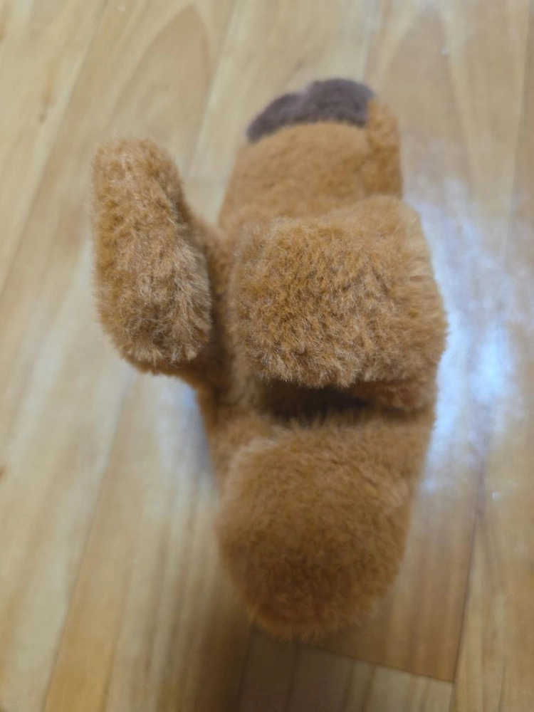 갈색 강아지 봉제인형 이미지