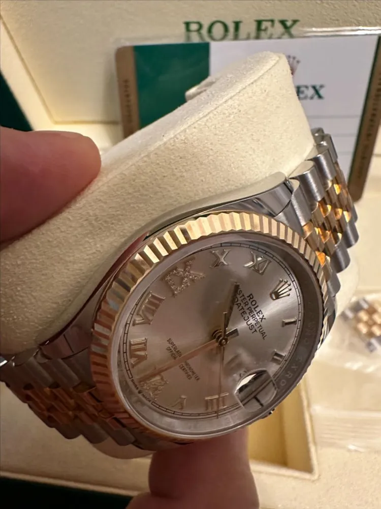 [판매중][급처]롤렉스 데이저스트 36 신형 콤비 다이아(126233) / DATEJUST 36mm diamond 이미지