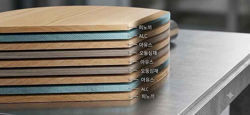 주문제작.성능검증) 9겹 반전형 펜홀더 특주 아우터(기소히노키사용.환형도 제작가능)두께 8.5~ 9mm 이미지