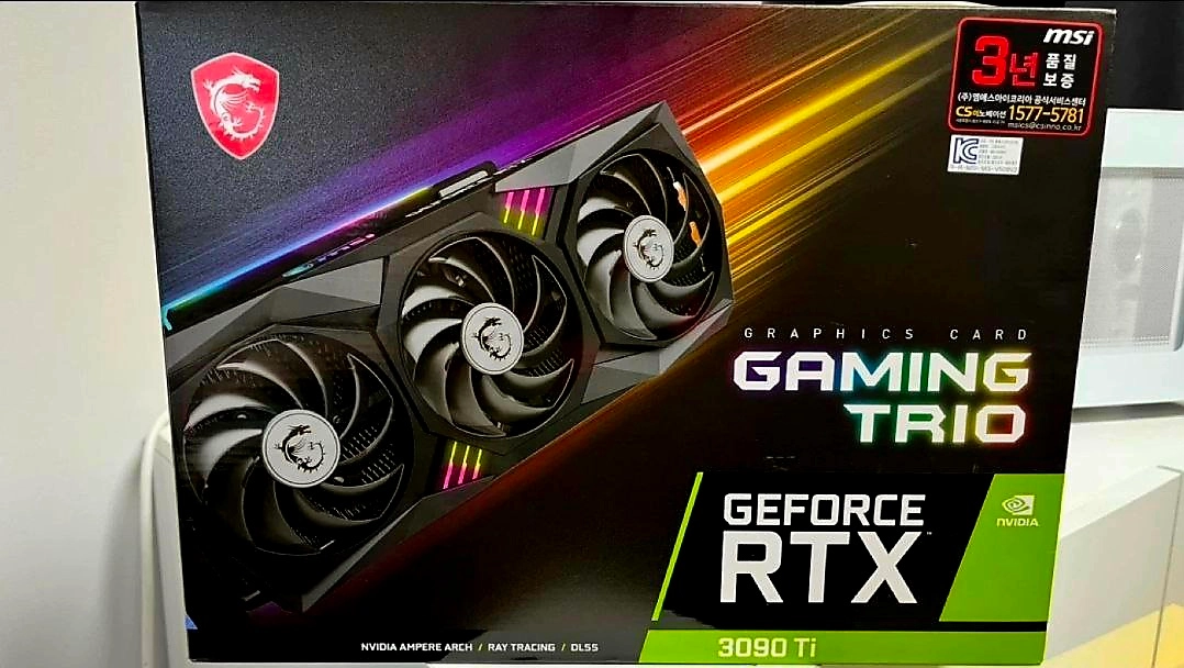 MSI 지포스 3090ti 게이밍트리오 24gb 팝니다 - 안심되는 중고거래