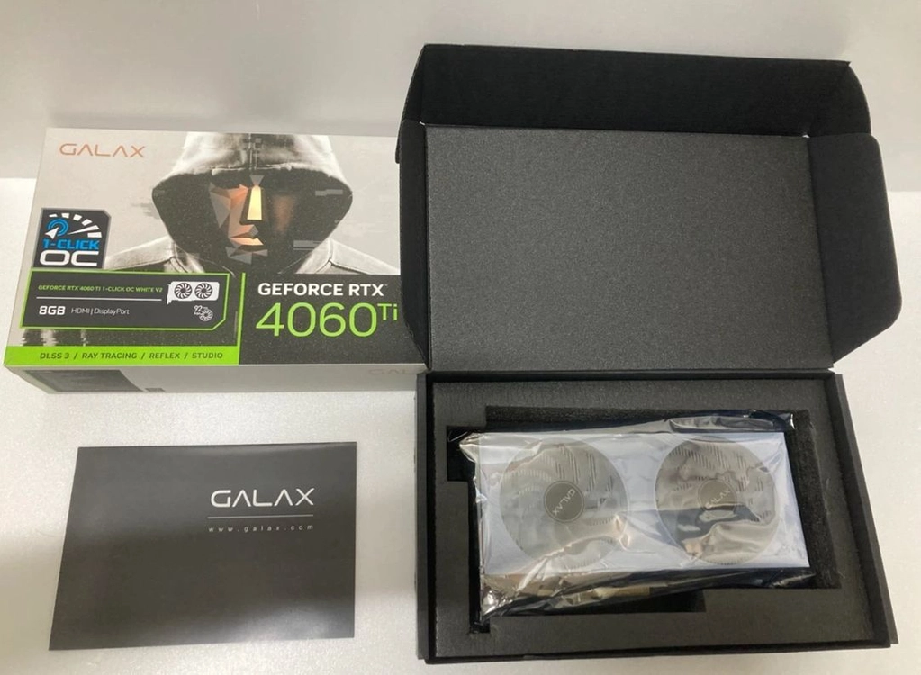 갤럭시 RTX 4060ti 8gb 화이트 풀박 - 안심되는 중고거래