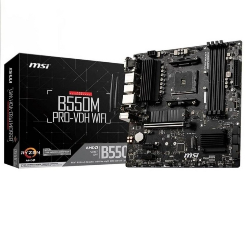 (미개봉) MSI B550M PRO-VDH WIFI 메인보드 팝니다. - 안심되는 중고거래