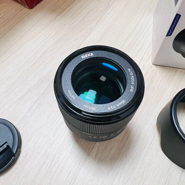 MEIKE 85mm f1.8 FF STM AF 렌즈 X마운트 이미지