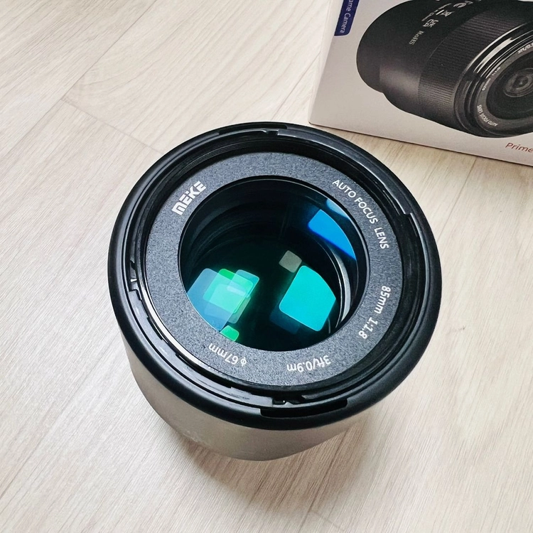 MEIKE 85mm f1.8 FF STM AF 렌즈 X마운트 이미지