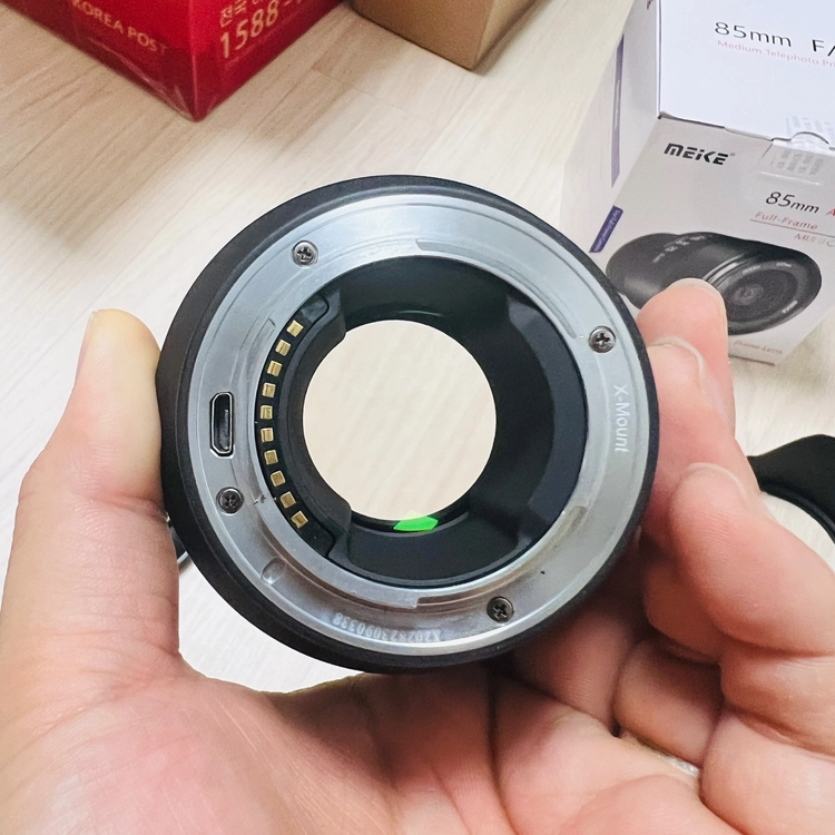 MEIKE 85mm f1.8 FF STM AF 렌즈 X마운트 이미지