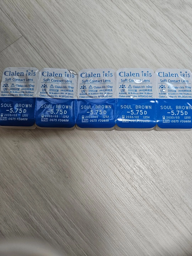 클라렌 소울브라운 -5.75 /40개입 이미지