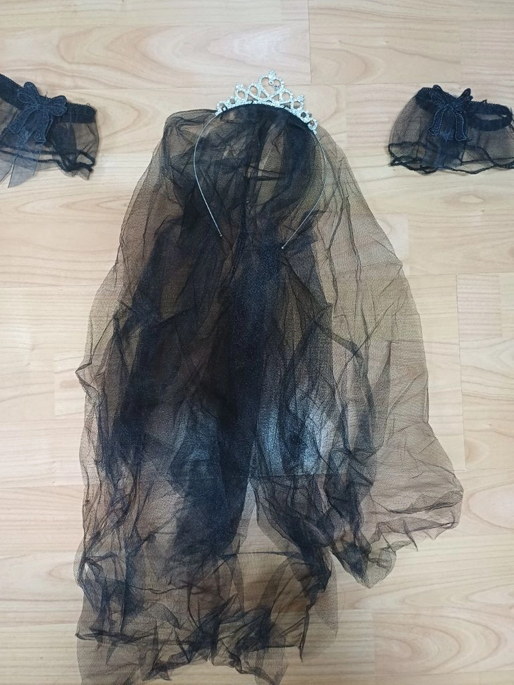 블랙 미니 웨딩드레스 신부 란제리 40-60kg 이미지