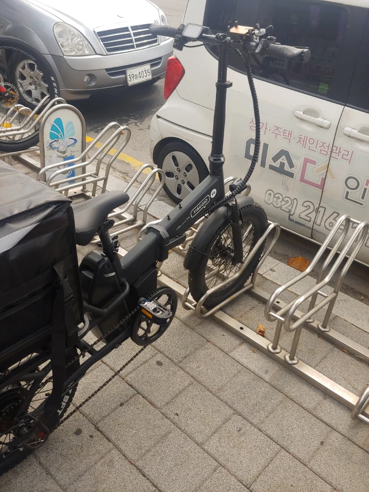접이식 전기자전거 배달용 세트 - 안심되는 중고거래