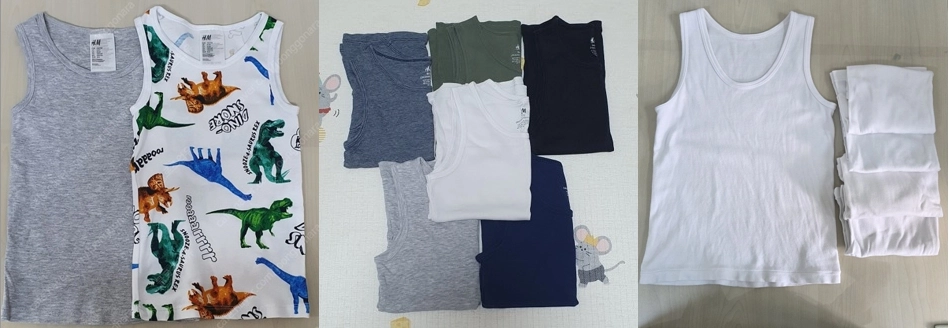 신생아부터 여아 남아 사계절내의 실내복 상하복 수면조끼2 이미지