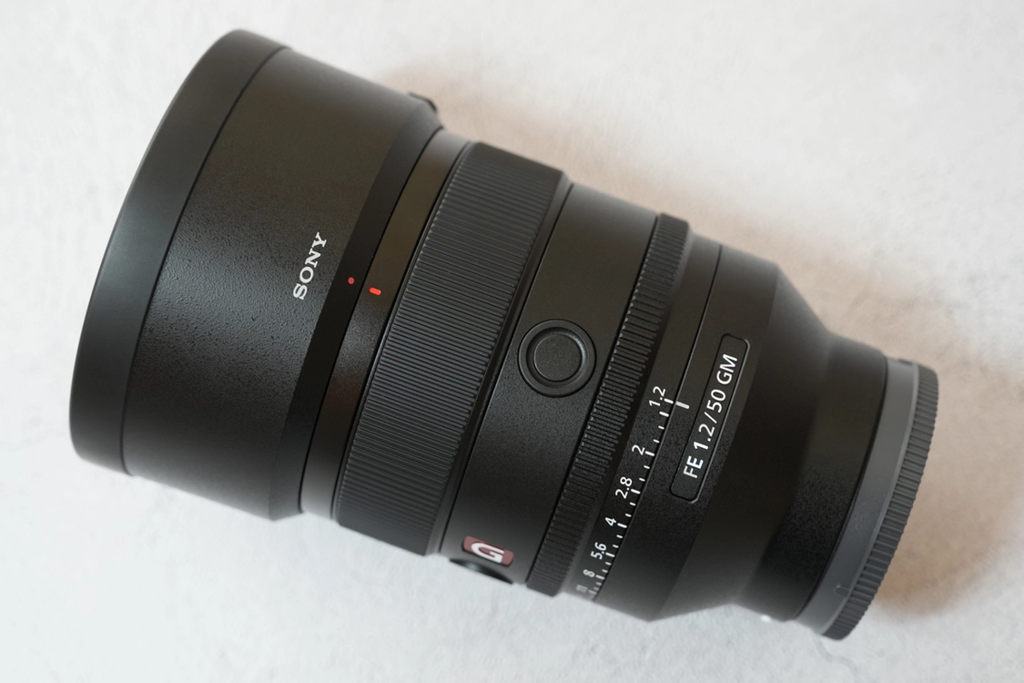 소니 FE 50mm F1.2 GM 렌즈 이미지