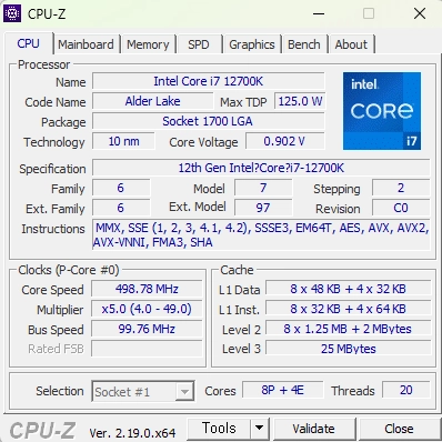 [인텔 코어 i7-12700K 정품] 이미지
