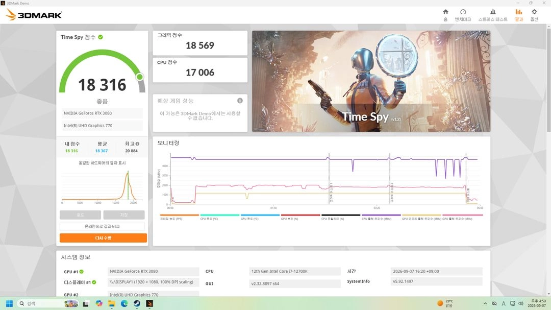 [인텔 코어 i7-12700K 정품] 이미지