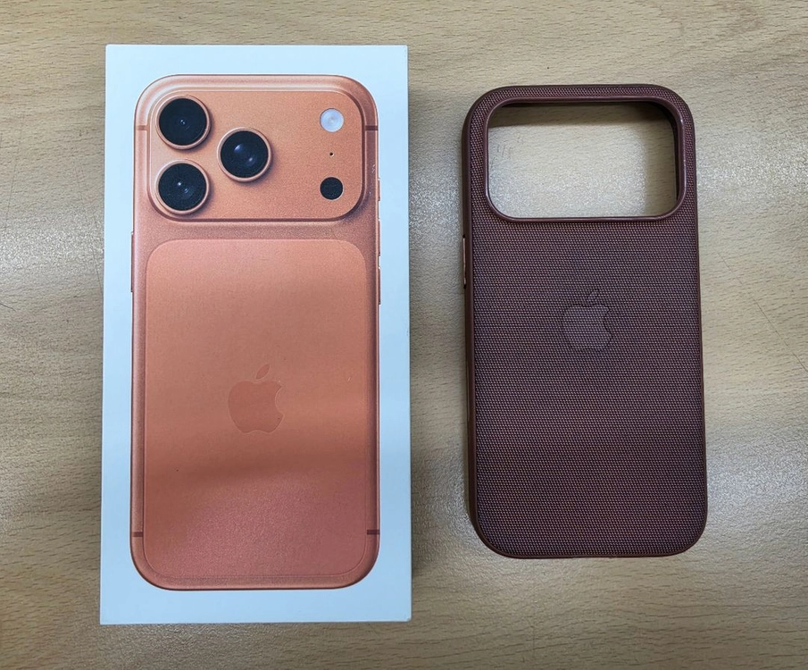 아이폰 17프로 256GB 자급제 오렌지 이미지