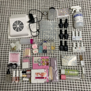 네일아트 젤네일 흡진기 파츠 등 일괄 이미지